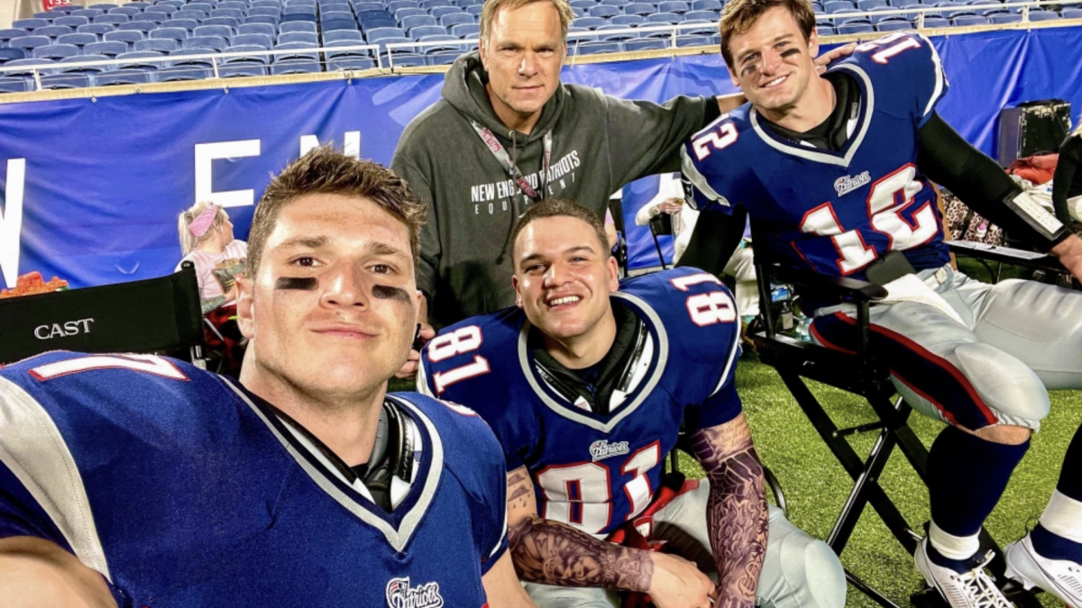 Being Gronk How this actor and stunt double plays the NFL legend on